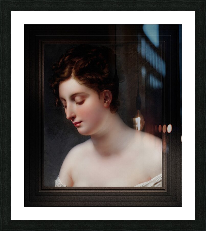 Galatea by Anne Louis Girodet-Trioson Remastered Xzendor7 Classical Fine Art Old Masters Reproductions Picture Frame print