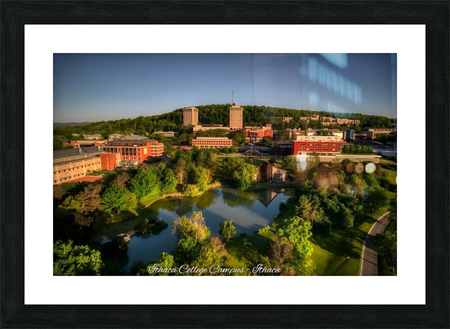 Ithaca College Campus - Ithaca NY Picture Frame print