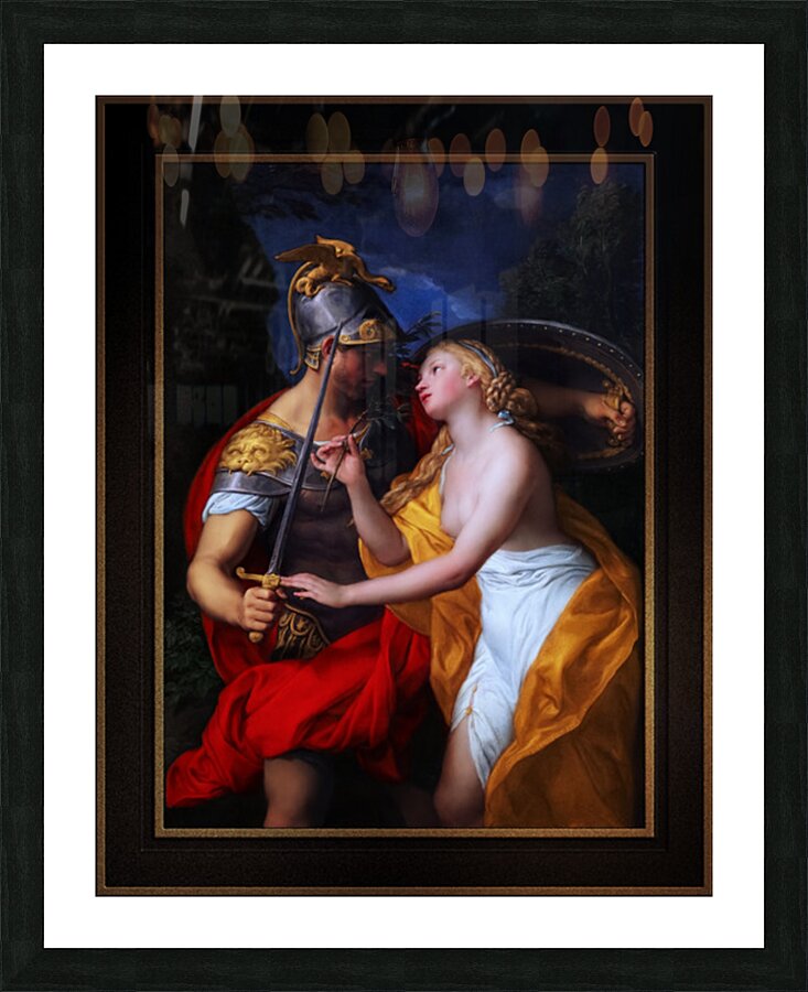 Allegory of Peace and War by Pompeo Batoni Remastered Xzendor7 Classical Fine Art Old Masters Reproductions Picture Frame print