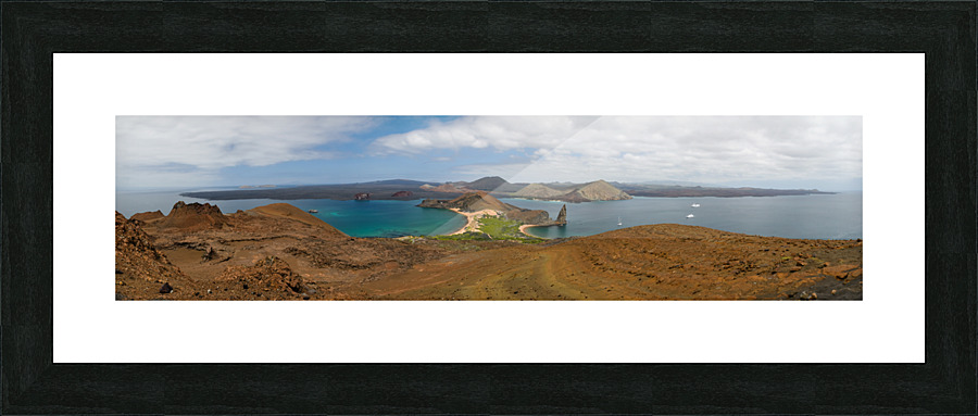 Galapagos Panorama Picture Frame print