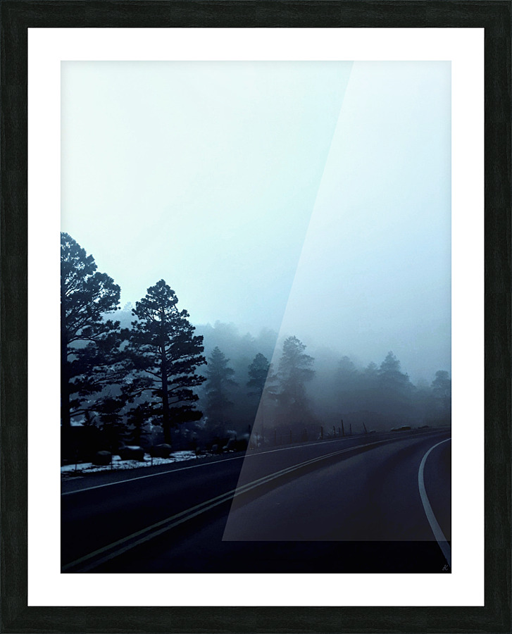 The In-between Picture Frame print