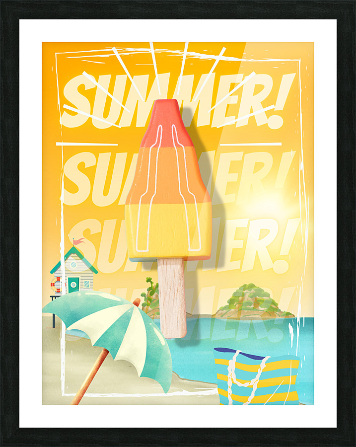 summer Picture Frame print