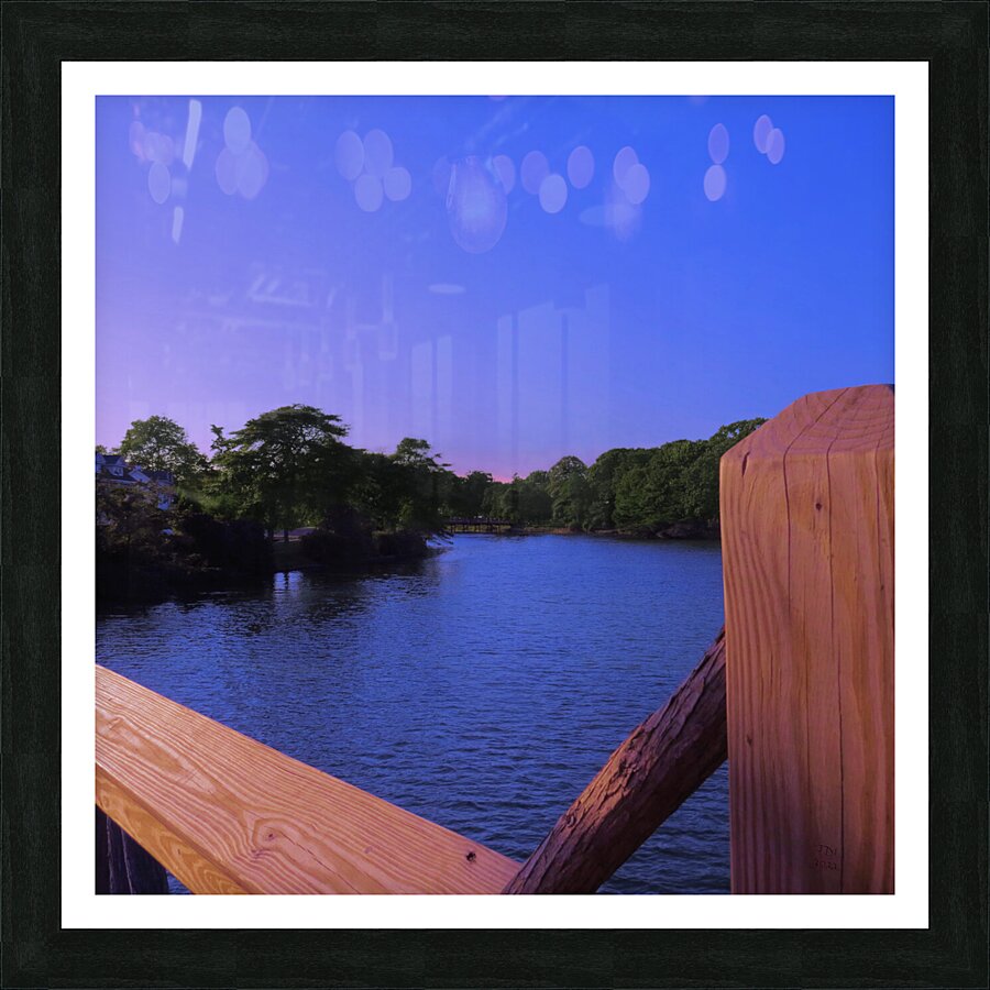 The Beginning of Sunset  Picture Frame print