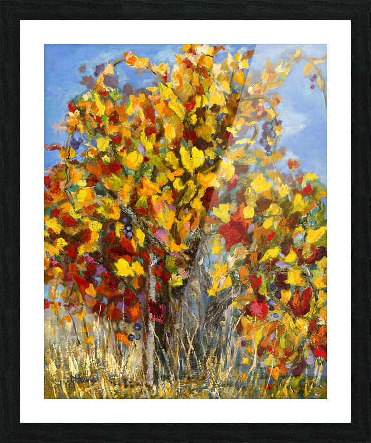 Dana Hawley Signature Series - Old Vine Zinfandel Picture Frame Printing