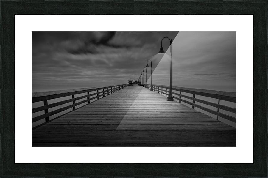 DJ 07096 LRG BW Picture Frame print