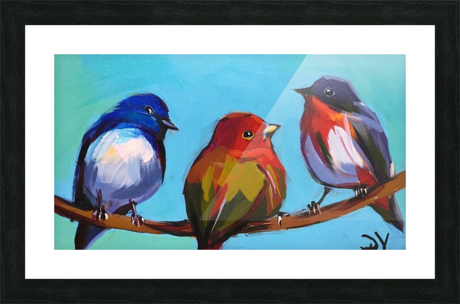 Beautiful Birds Picture Frame print