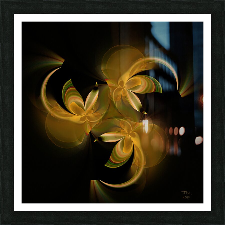 Circle Dance  Picture Frame print