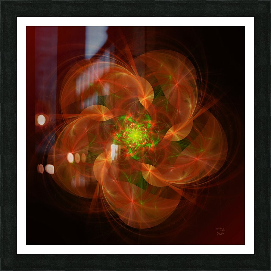 Diffracting Whirligig  Impression et Cadre photo