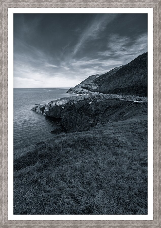 Vertical_Blue  Framed Print Print