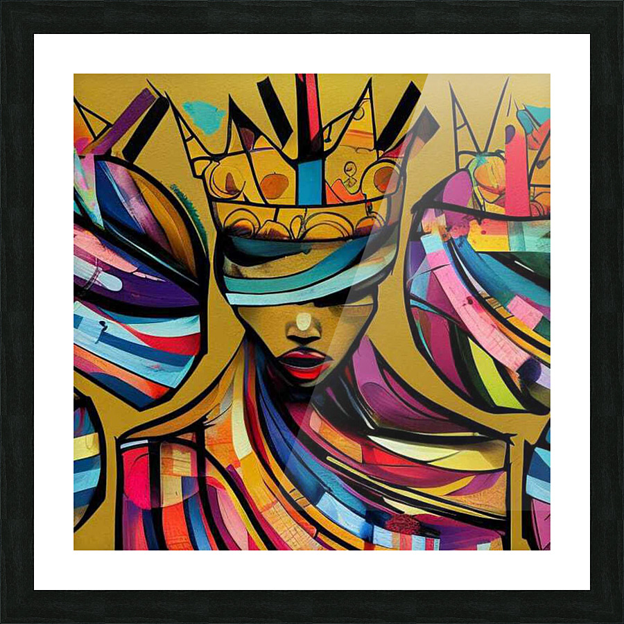 We Cannot See Through This Mask Picture Frame print