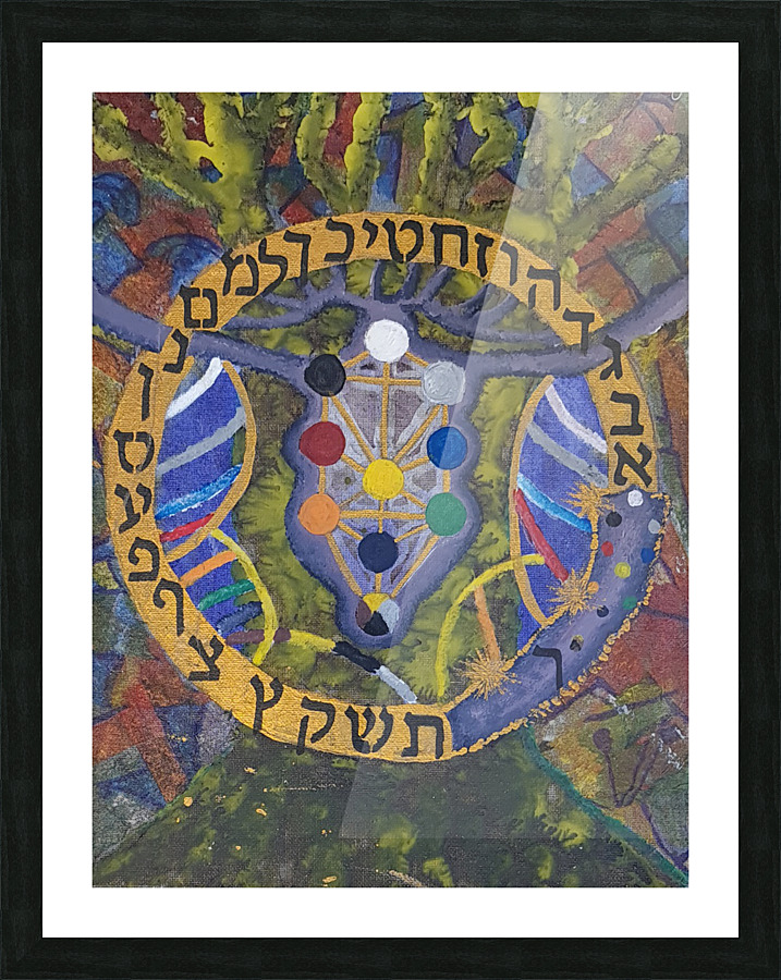 Words of life words of light Picture Frame print