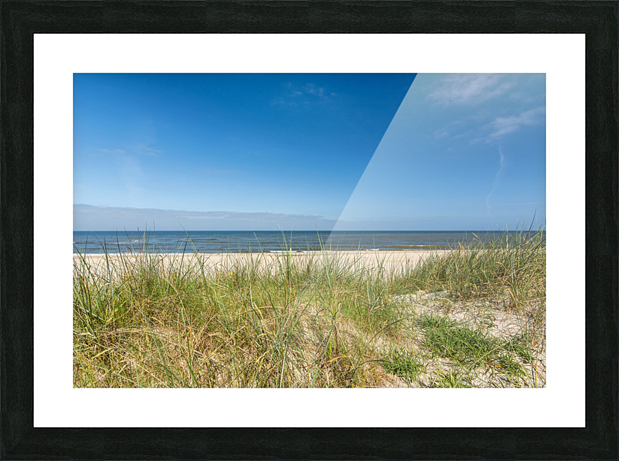 Ocean and Dunes Picture Frame print