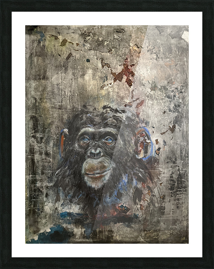 Monkey Business Picture Frame print