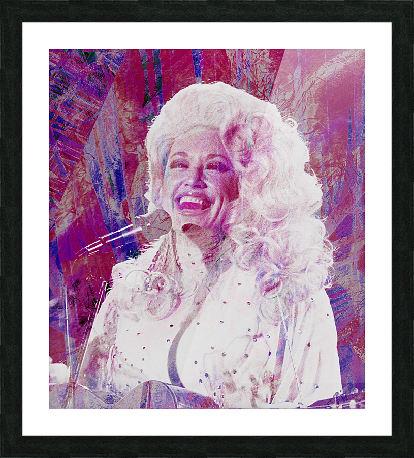 Dolly Parton Picture Frame print