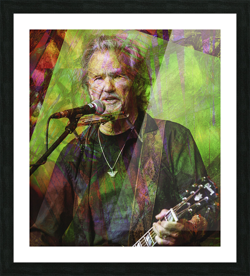 Kris Kristofferson Picture Frame print