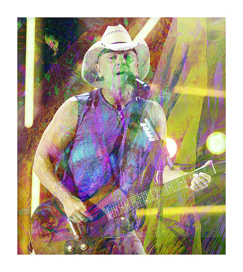 Kenny Chesney Picture Frame print