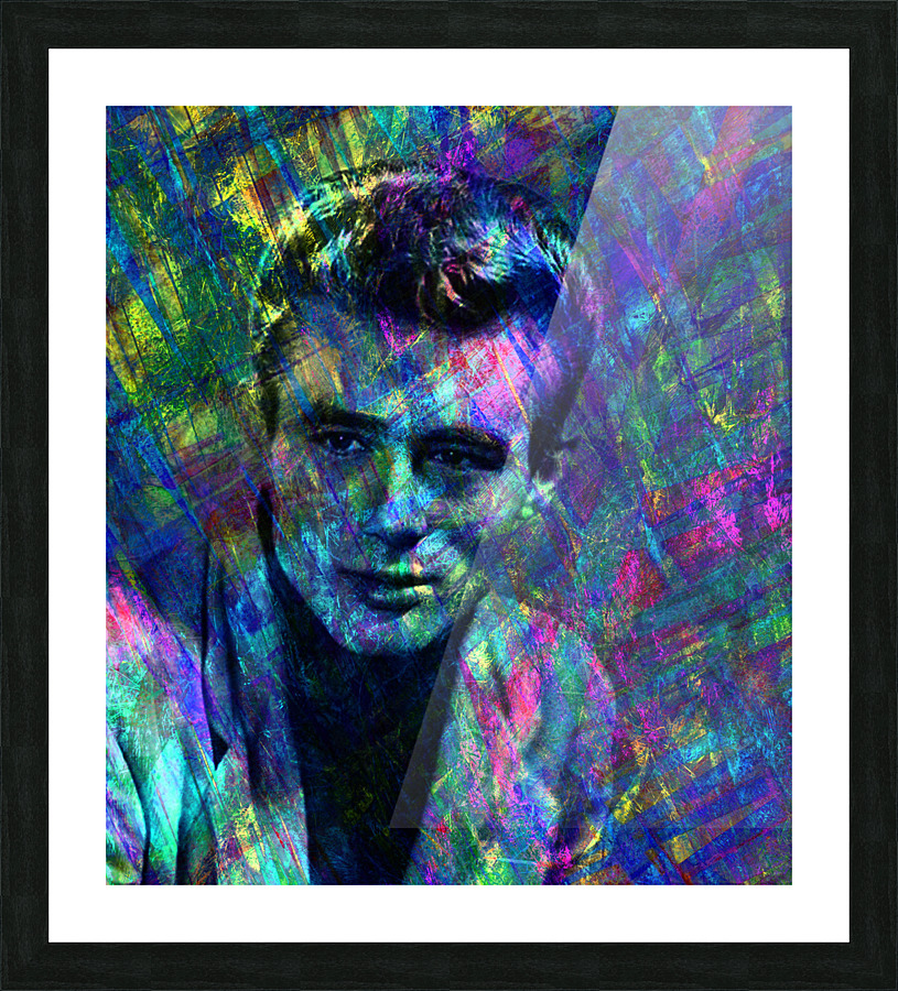 James Dean Picture Frame print