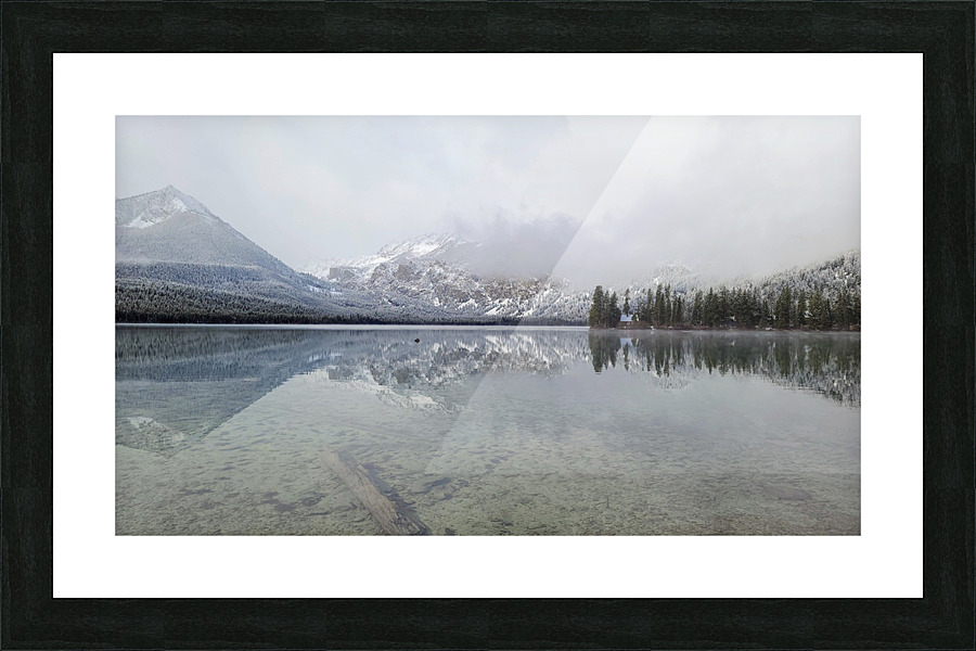 Winter Storm Picture Frame print