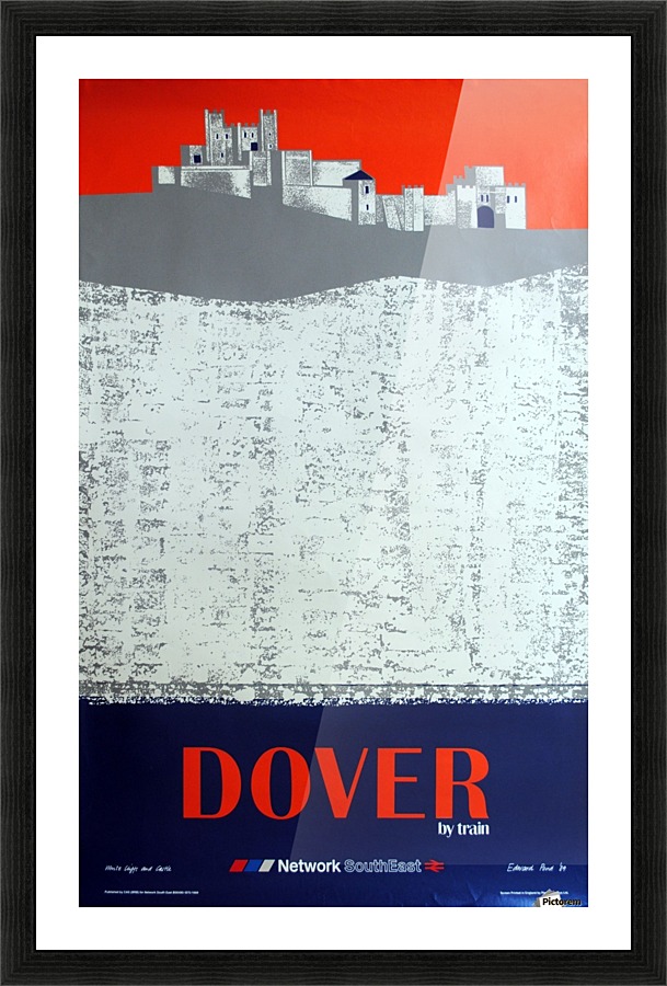 Dover by Train Picture Frame print