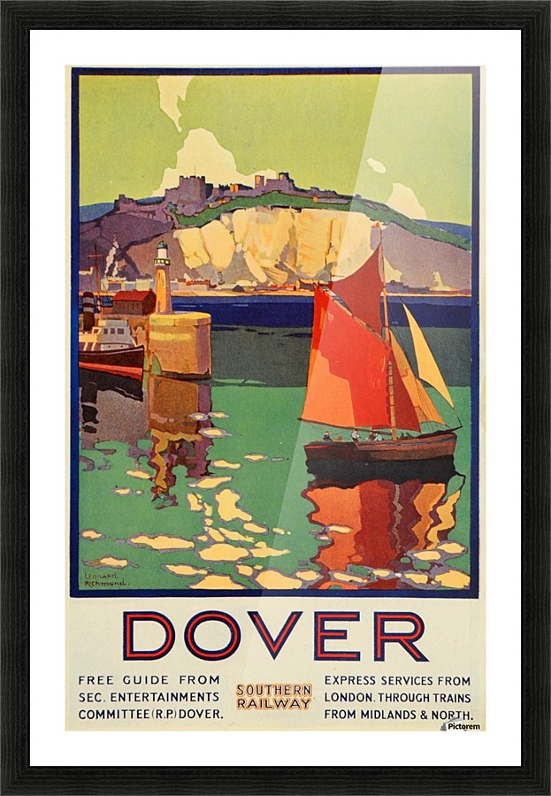 Dover Southern Railway Picture Frame print