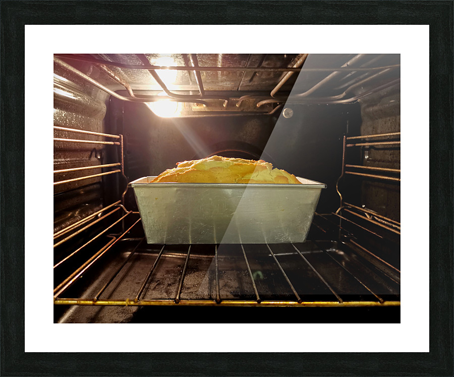 Inside the Oven Picture Frame print