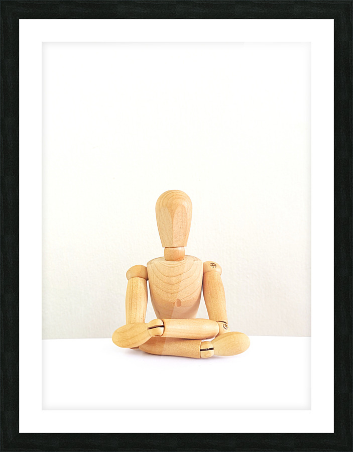 Listening Picture Frame print