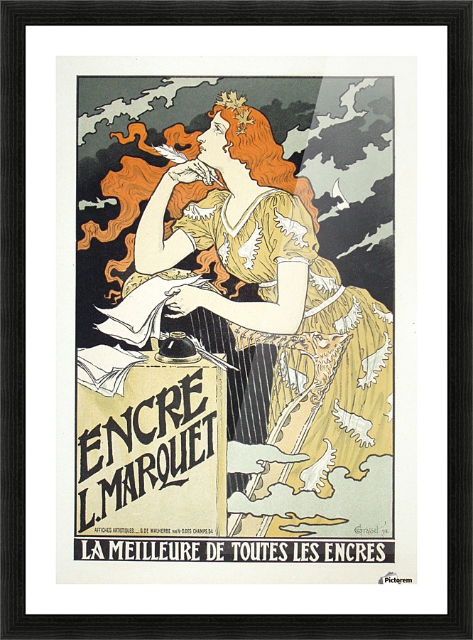 La meilleure de toutes les encres Picture Frame print