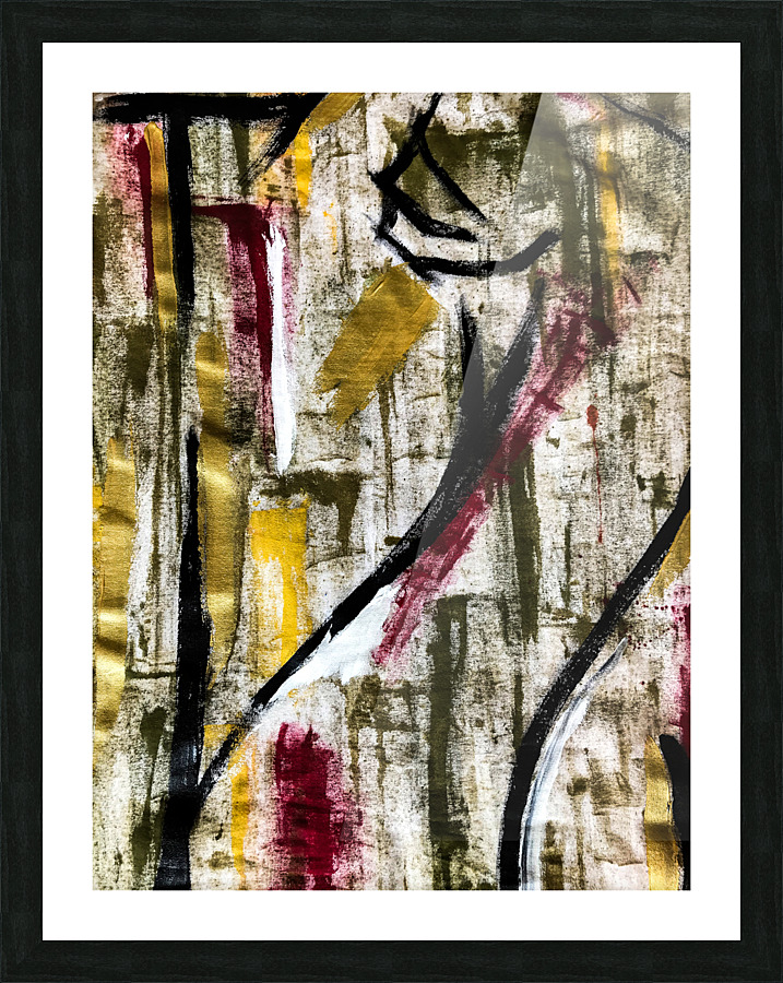 Johnarmen Gold Picture Frame print