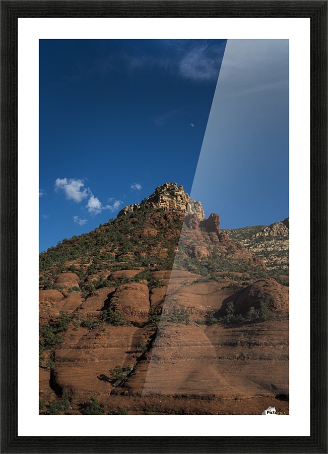 Red Rock Picture Frame print