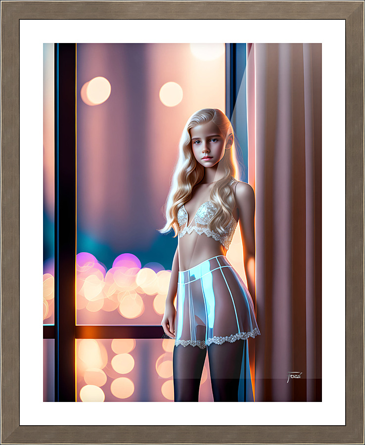 New York Show Dancer | GFA 001 Picture Frame print