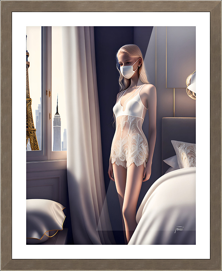 New York Show Dancer | GFA 002 Picture Frame print