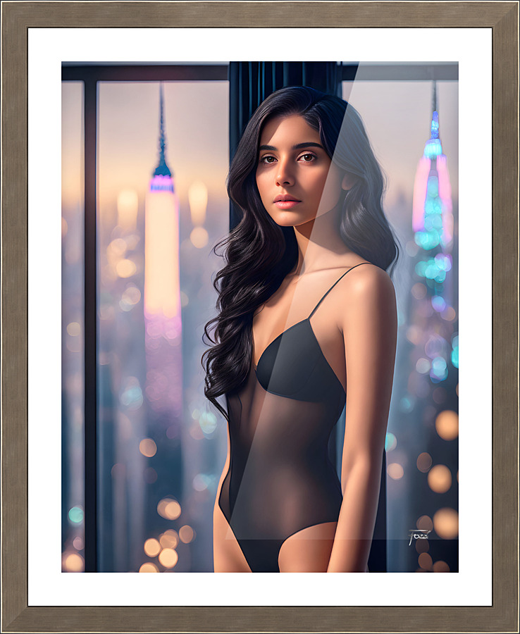 New York Show Dancer | GFA 013 Picture Frame print