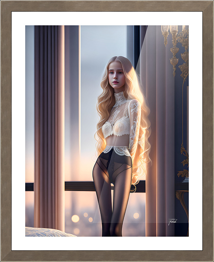 New York Show Dancer | GFA 008 Picture Frame print