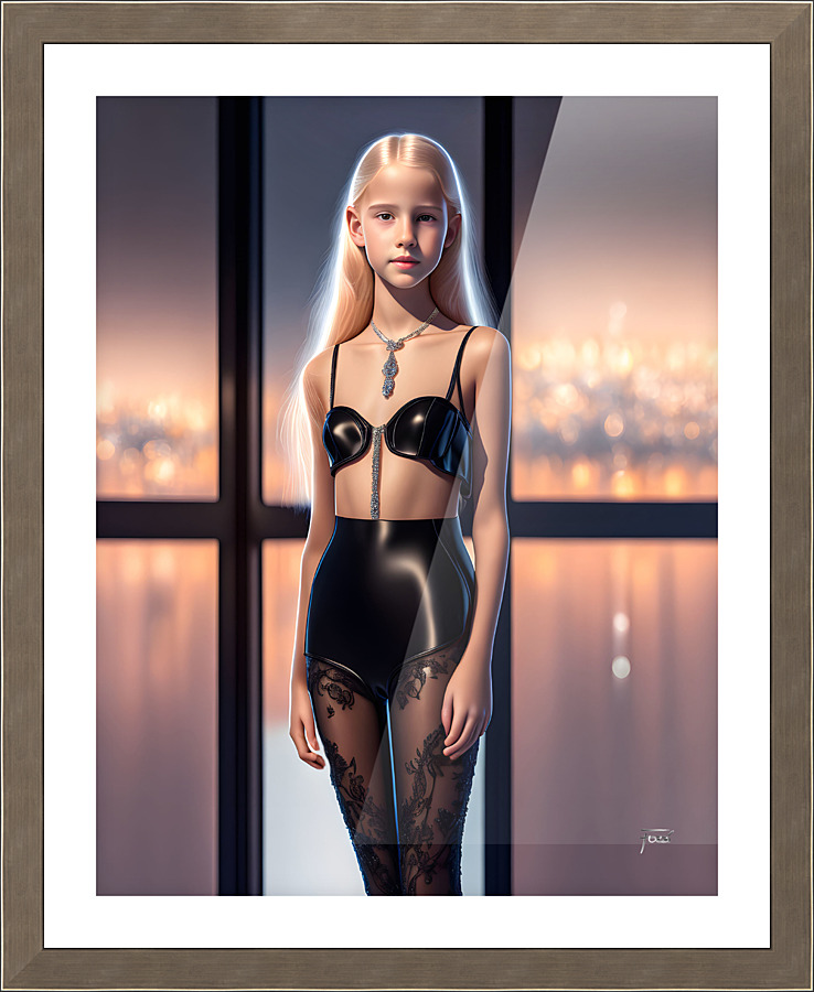 New York Show Dancer | GFA 006 Picture Frame print