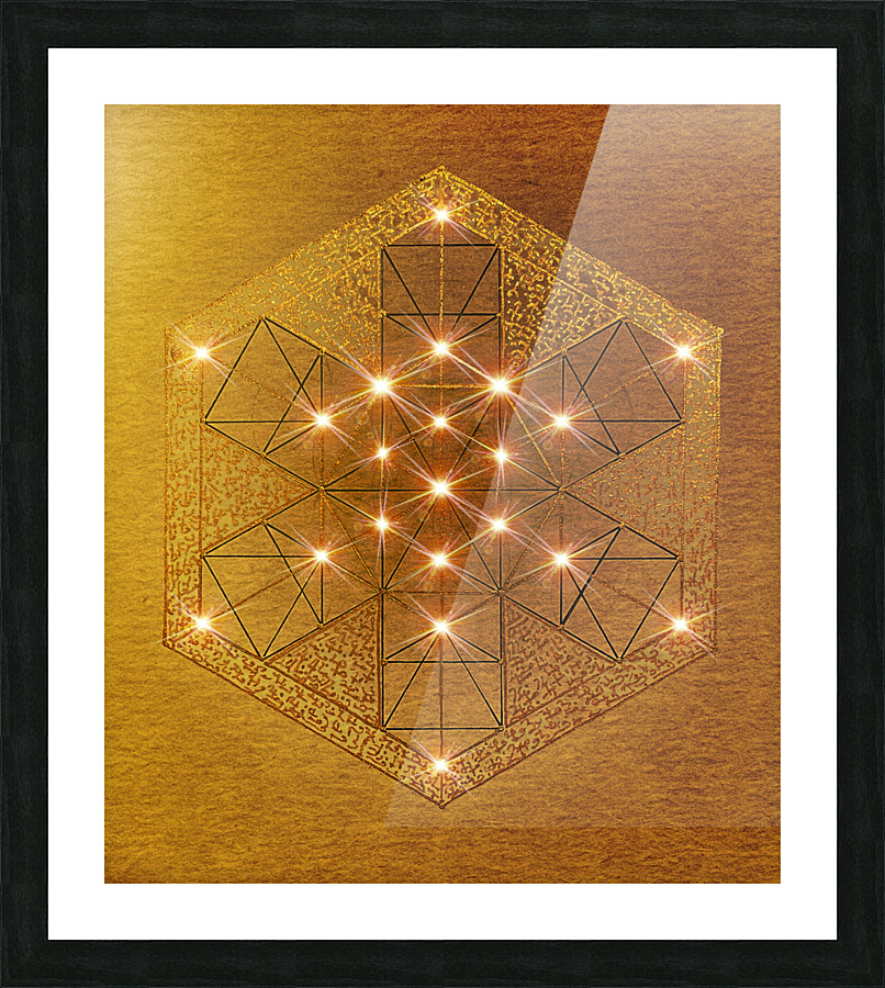 New Earth Frequencies Picture Frame print