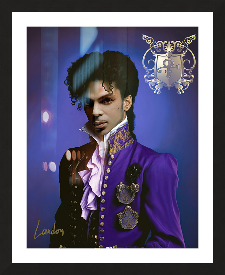 Prince-Royalty Never Ends Picture Frame print