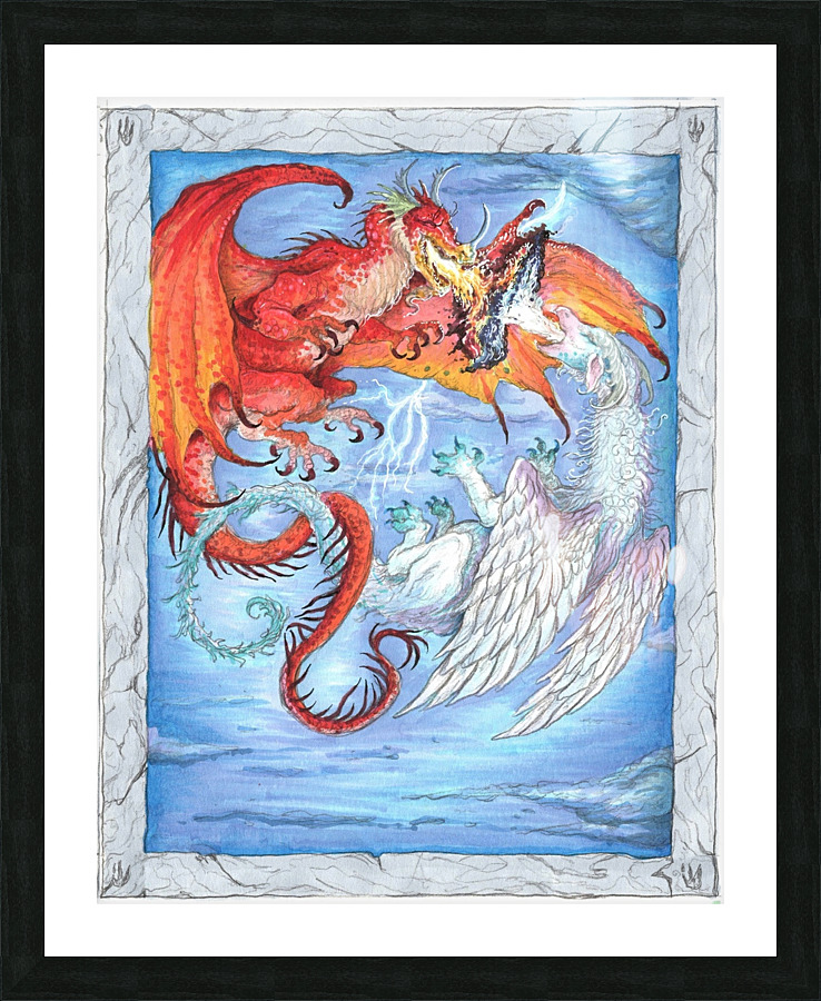 Battle Picture Frame print