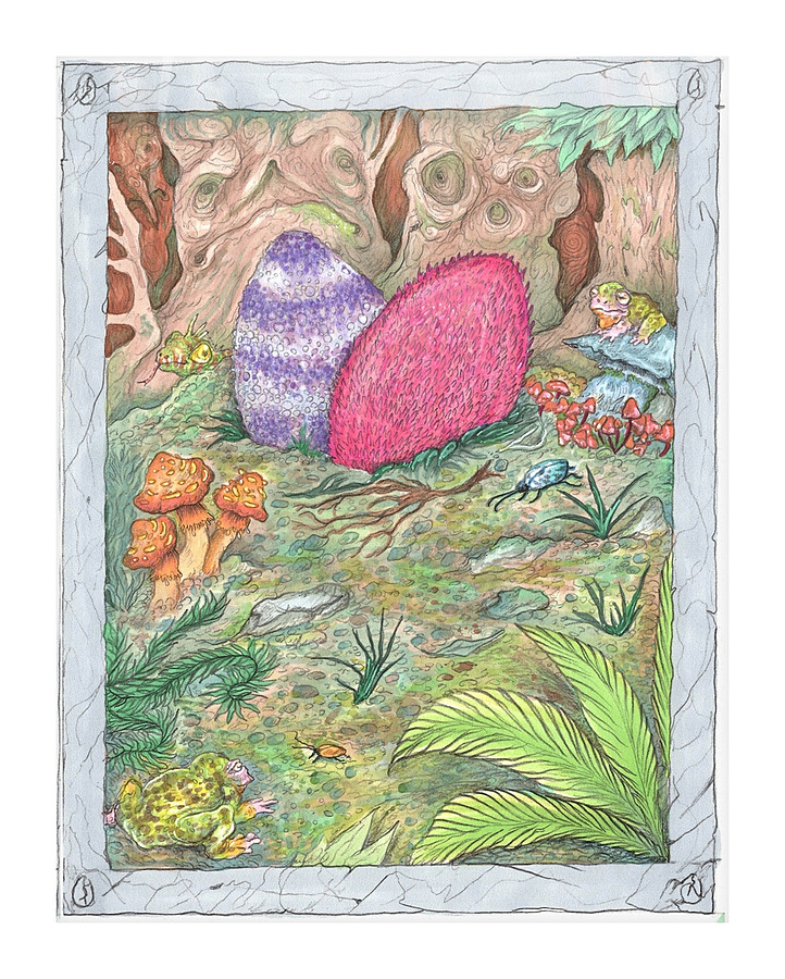 Birth Picture Frame print