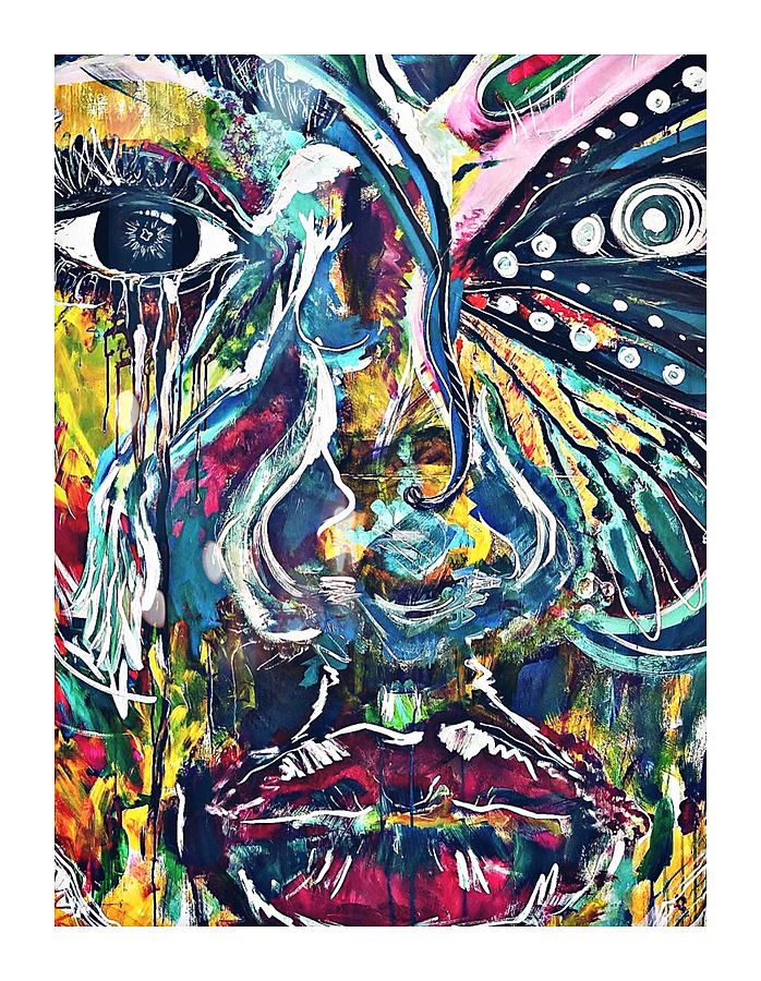 Butterfly Effect Picture Frame print