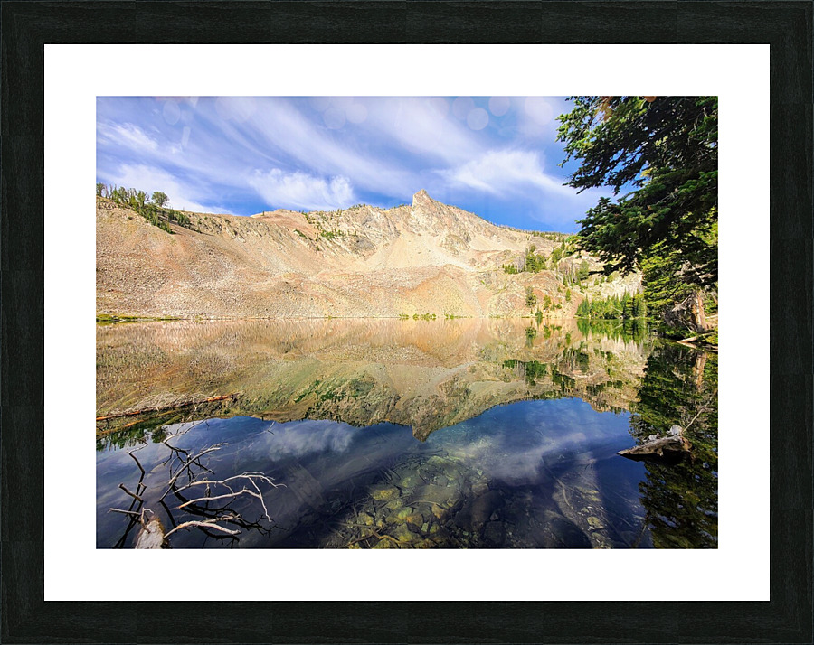 Lake Reflections Picture Frame print