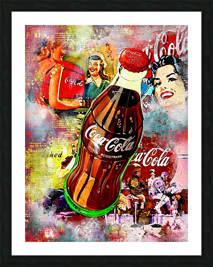 Coca Cola by Benny Arte Wall Art