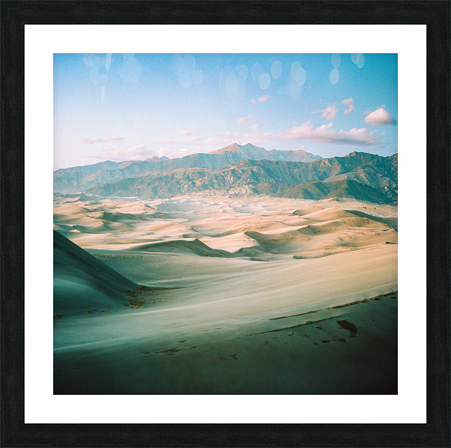 A Sea of Dunes Picture Frame print