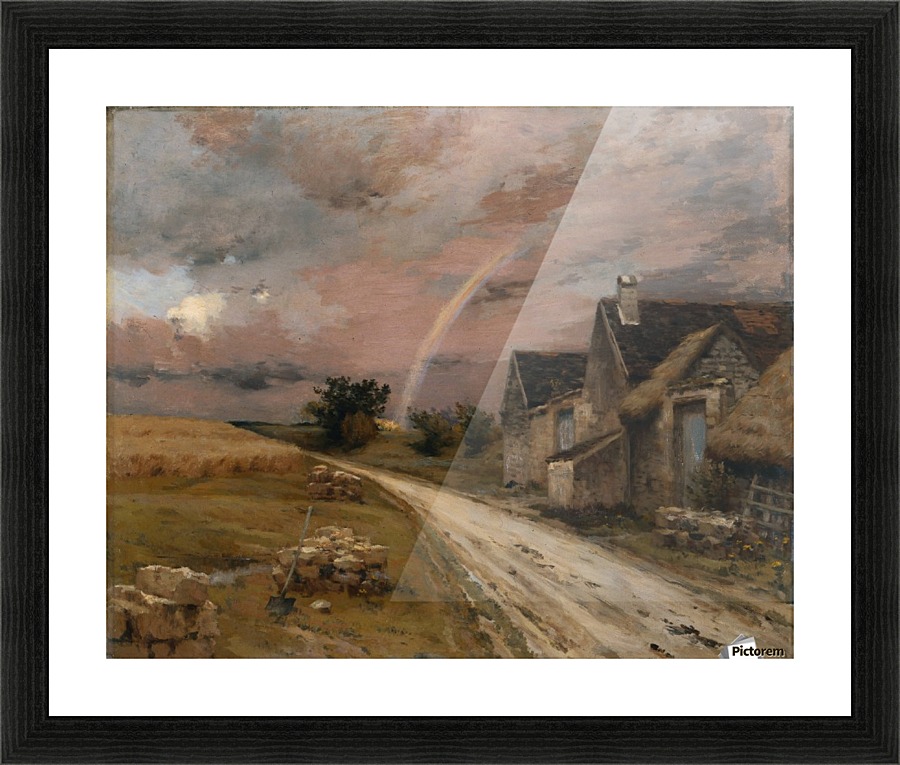 L'arc en ciel Picture Frame print