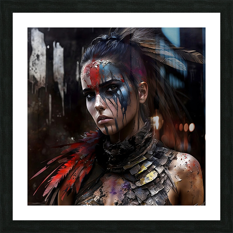 Post Apocalyptic No1 Picture Frame print