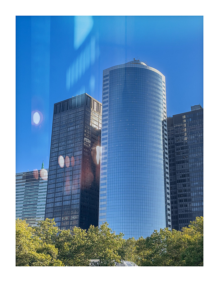 Battery Park View Picture Frame print