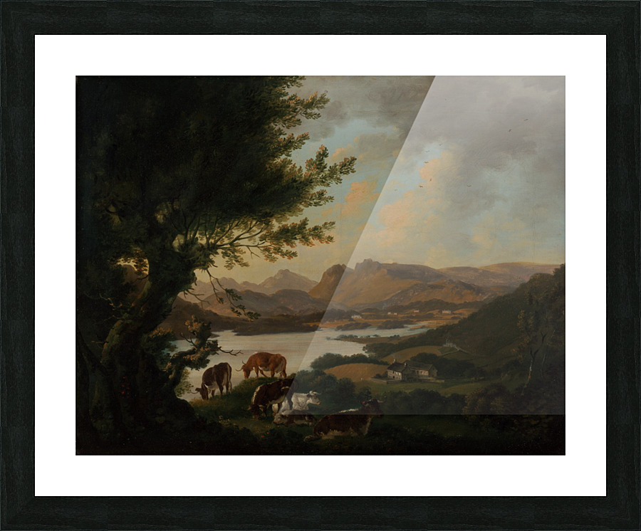 Lake Windermere Picture Frame print