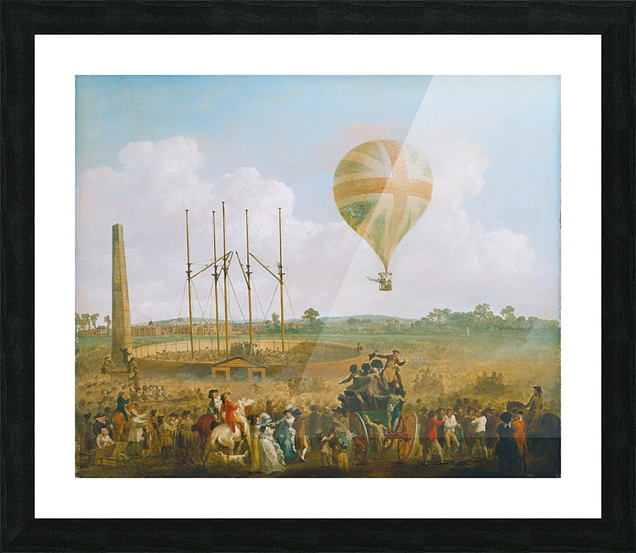 Ascent in Lunardi Picture Frame print