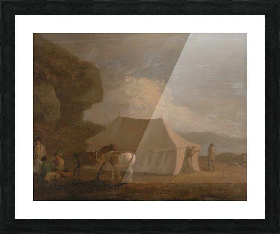 The Shooting Party Picture Frame print