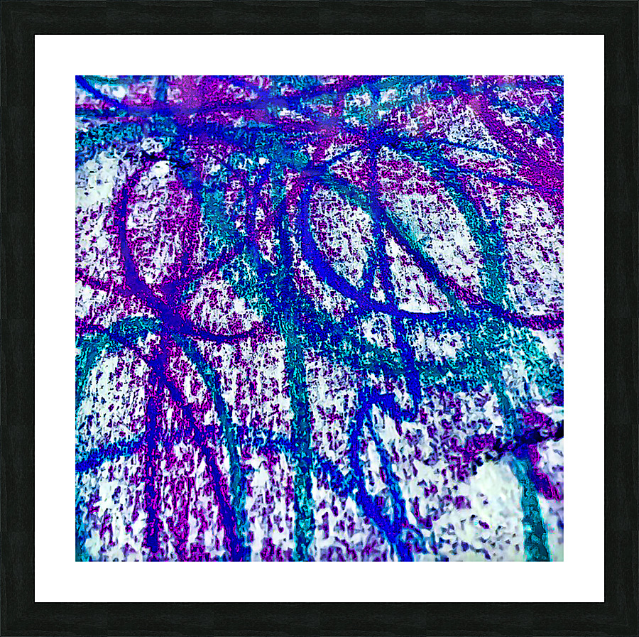 bluestreak Picture Frame print