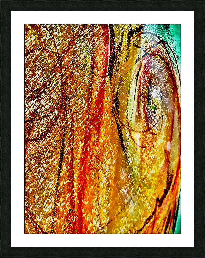 Hazel Eyes Picture Frame print